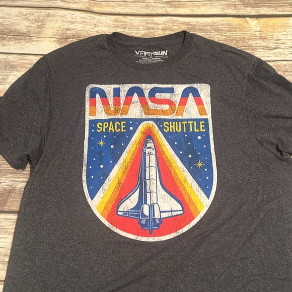 NASA Space Shuttle Shirt from Fifth Sun medium - Picture 2 of 4